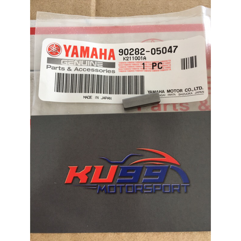 ORIGINAL RXZ Y125ZR TZM TZR125 RD125LC YPVS KEY WOODRUFF GEAR PRIMARY ...