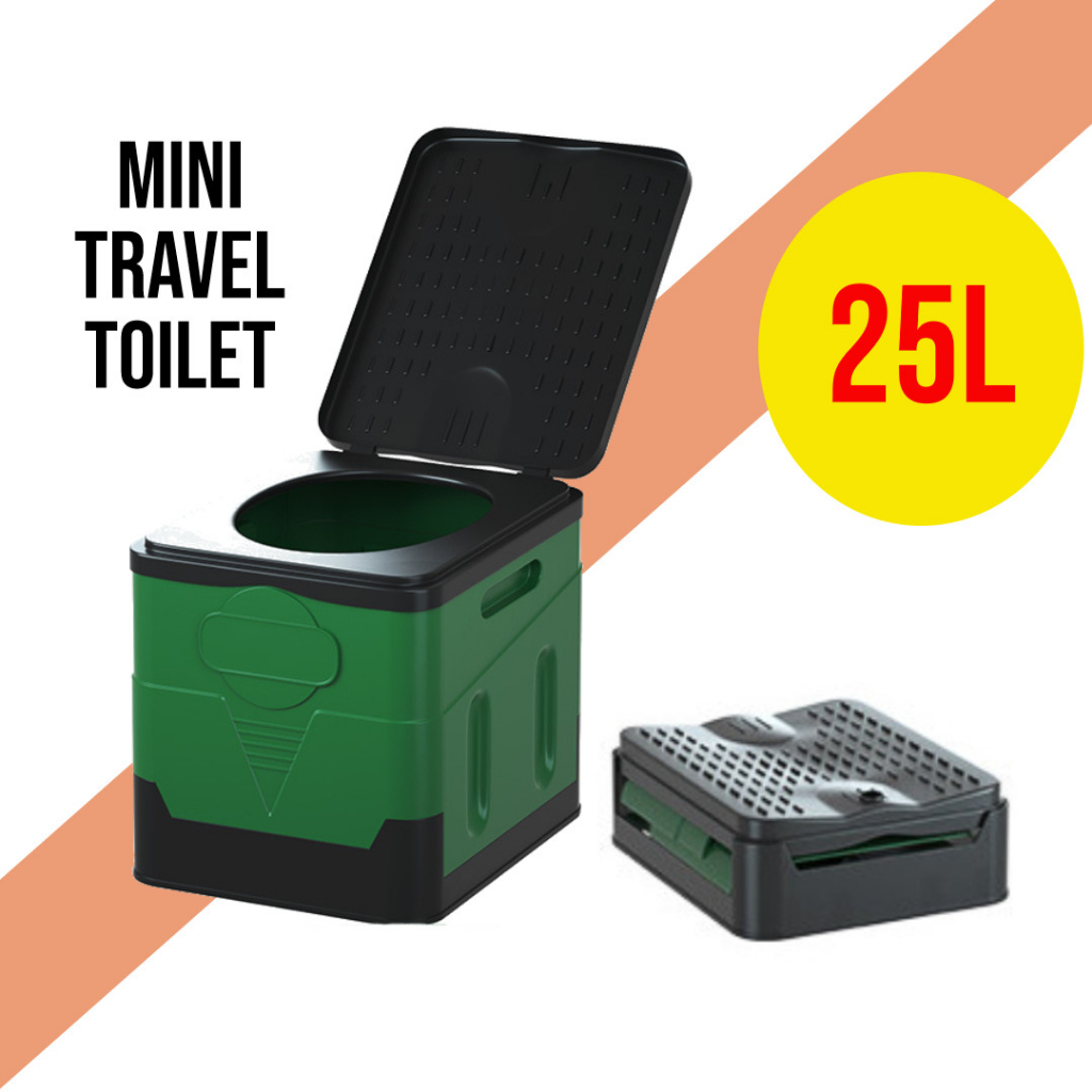 Portable Folding Toilet Travel Toilet Camping Toilet Car Toilet Long ...