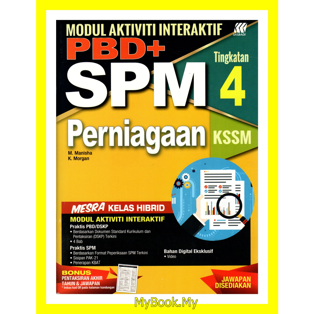 *BARU* MyB Buku Latihan : Modul Aktiviti Interaktif PBD Tingkatan 4 ...