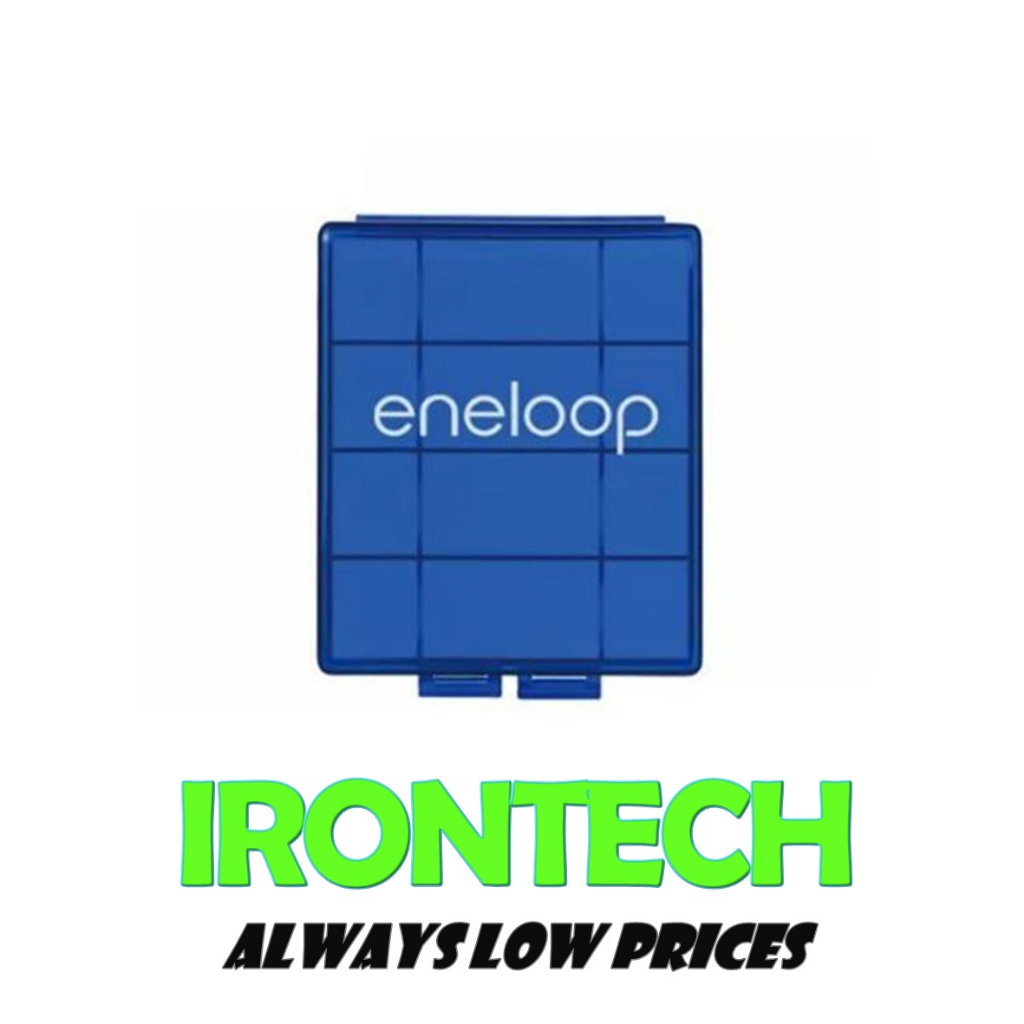 Eneloop AAA AA Hard Plastic Battery Case Holder Storage Box Battery