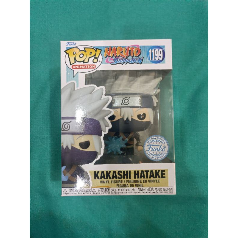 FUNKO POP NARUTO SHIPPUDEN 1199 Kakashi Hatake (Glow in the dark ...