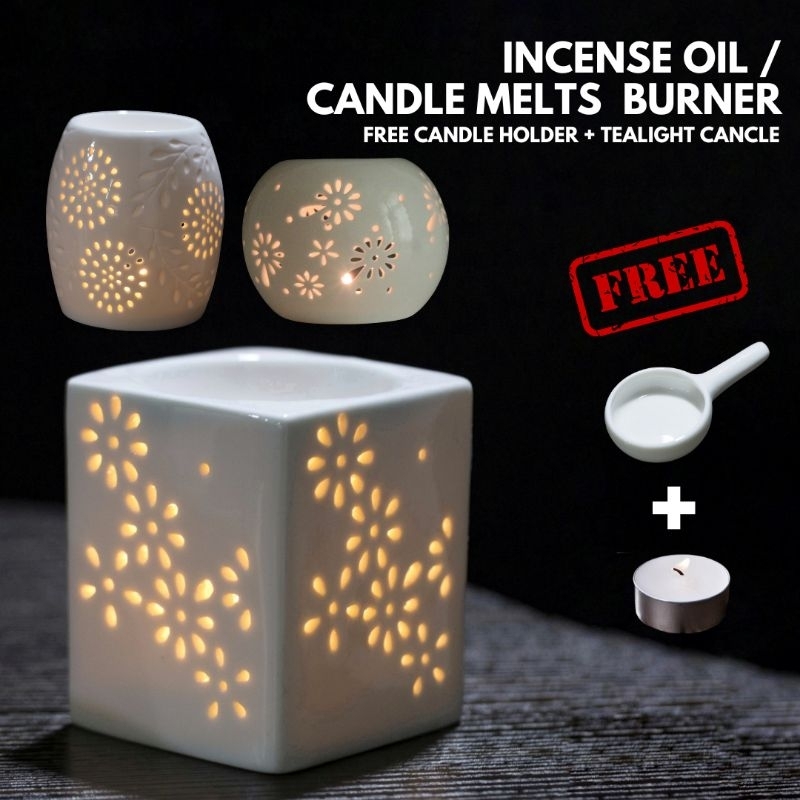 Candle melts burner / essential oil burner Shopee Malaysia