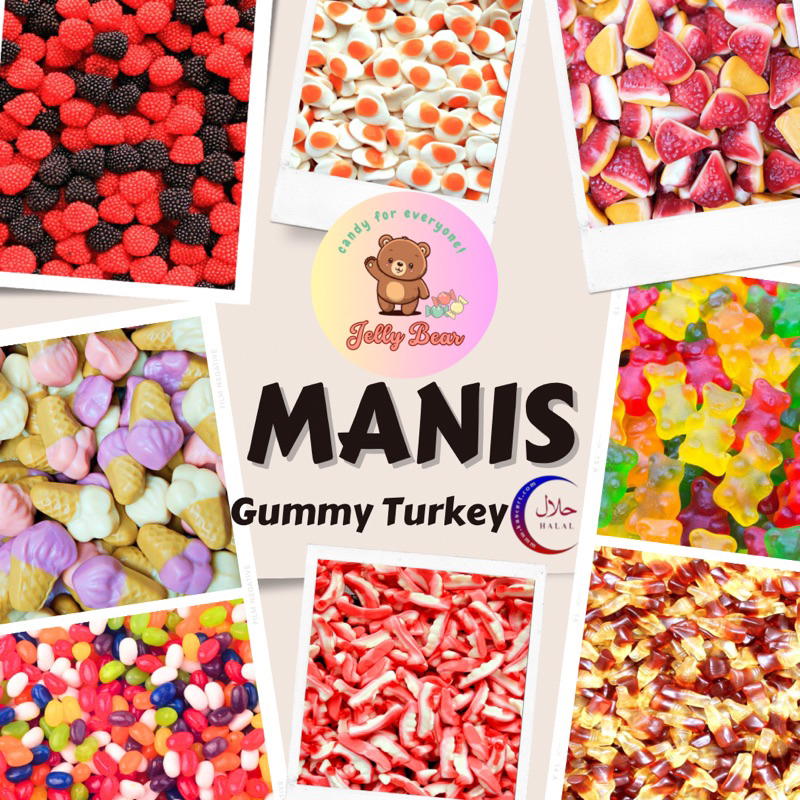 Halal Bebeto Haribo Mix Gummy (Random SWEET) Shopee Malaysia