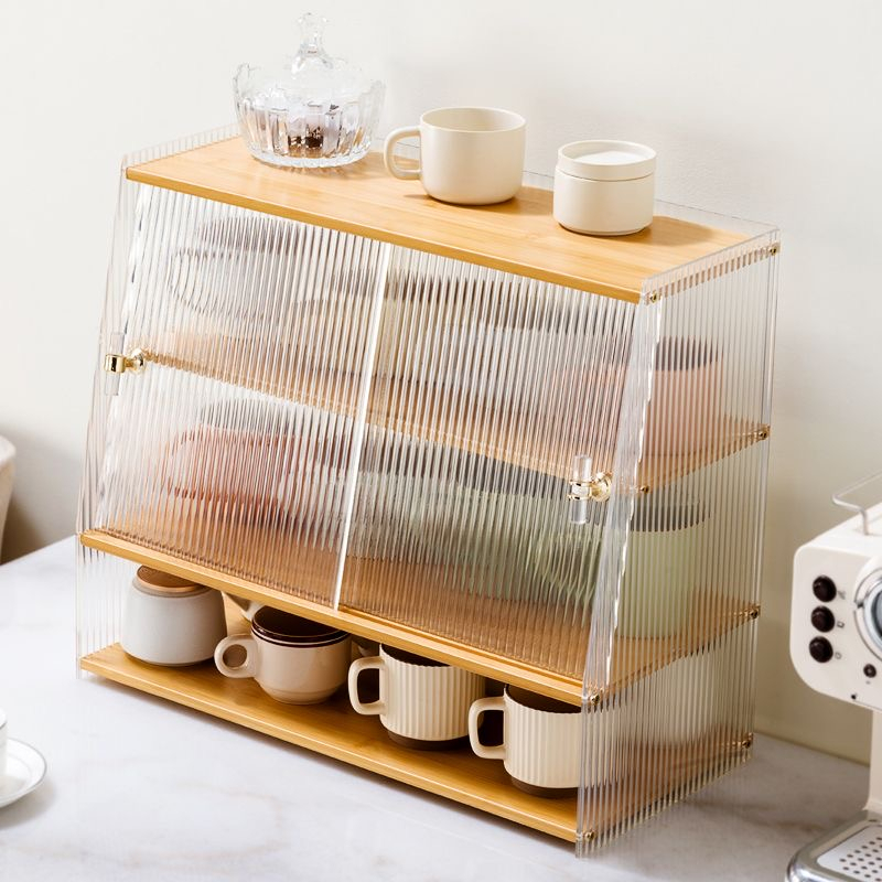 Sideboard Cabinet / Dust Seal Storage Rack / Tabletop Storage Display ...