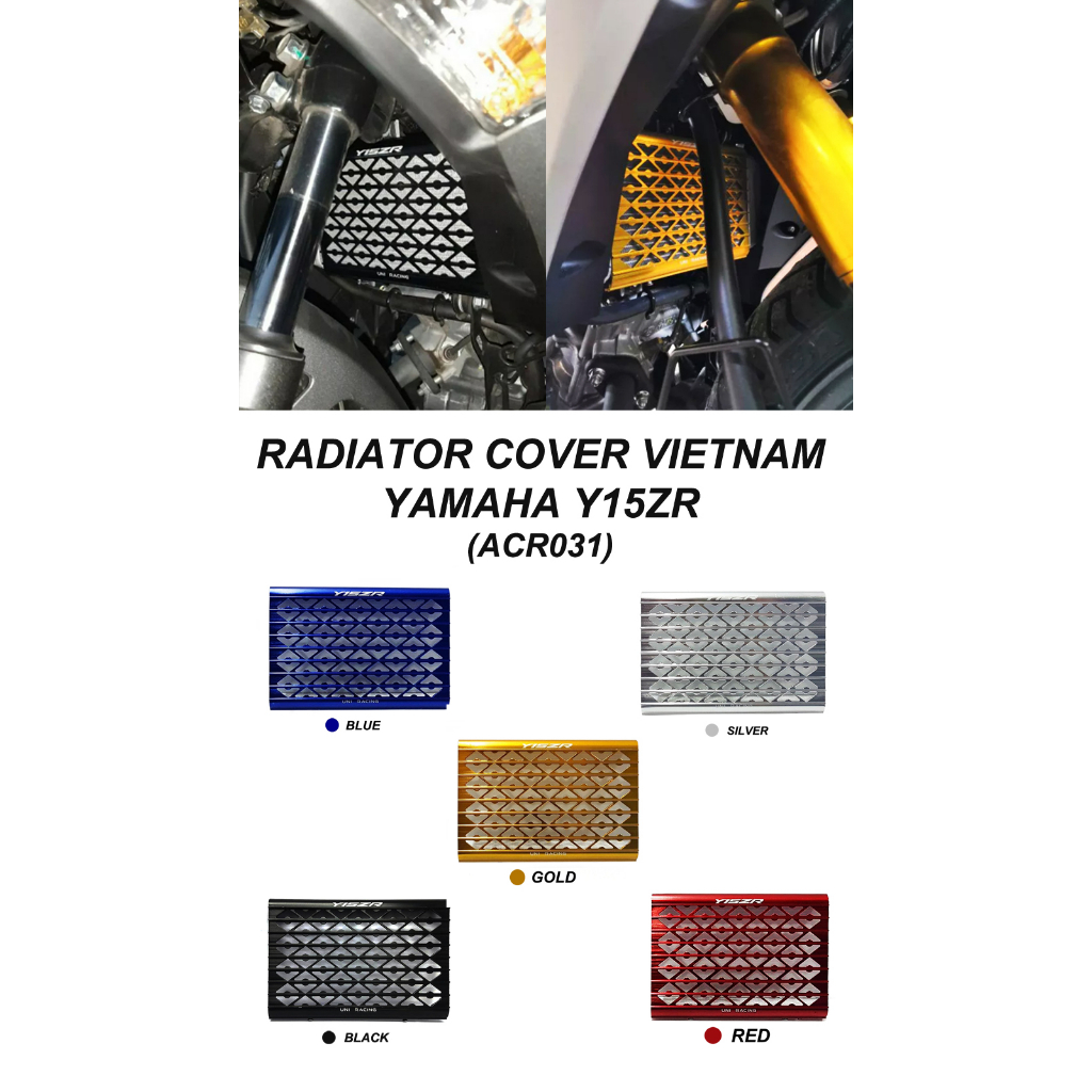 Yamaha Y15ZR Radiator Coolant Cover Guard Net Vietnam Style Exciter ...