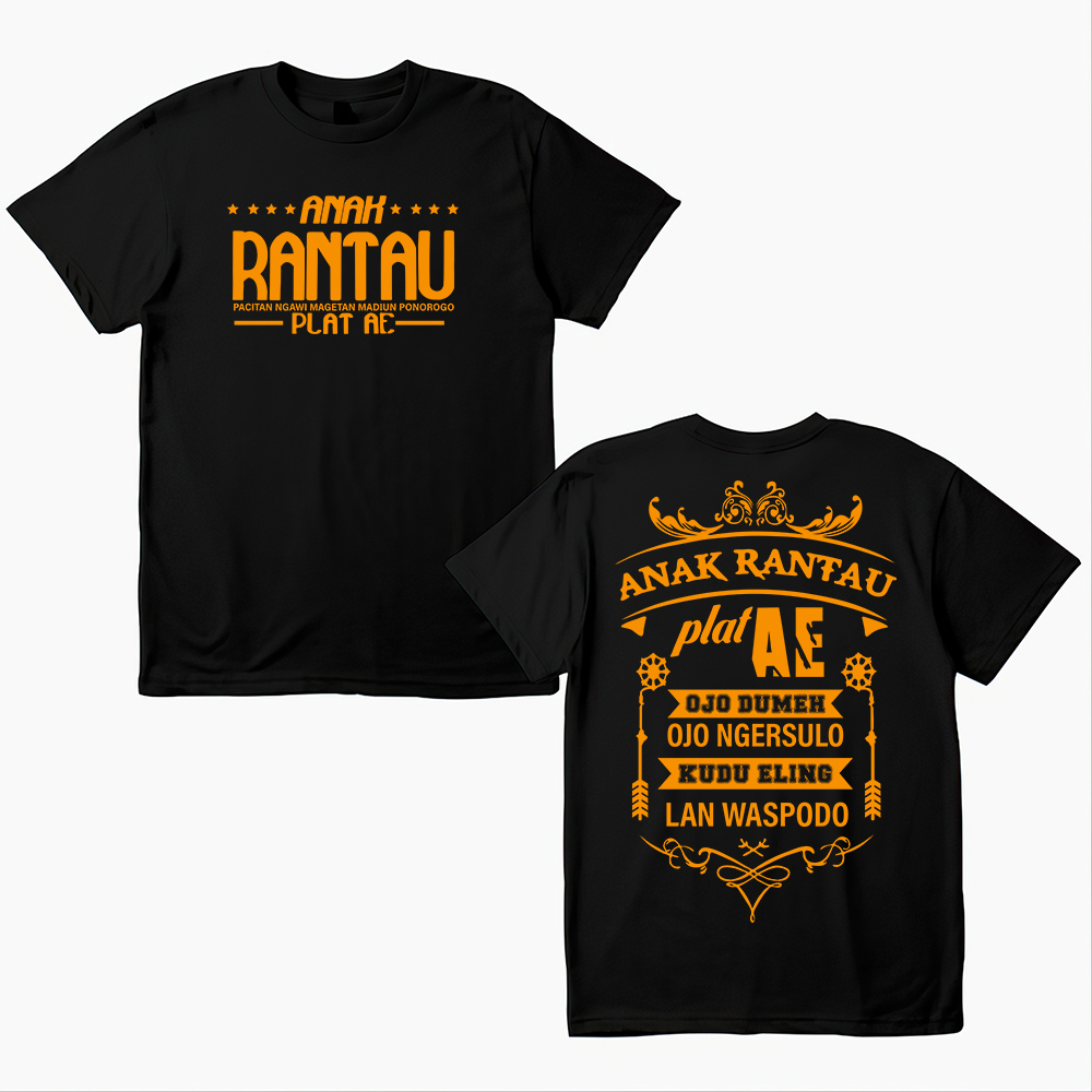 KARIMAKE Anak Rantau Kaos Indonesia Baju Lelaki T-Shirt Men Round Neck ...