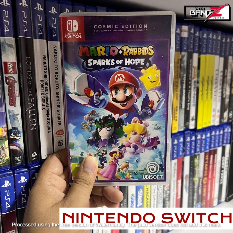 NINTENDO SWITCH : MARIO+RABBIDS SPARKS OF HOPE (CARD) | Shopee Malaysia