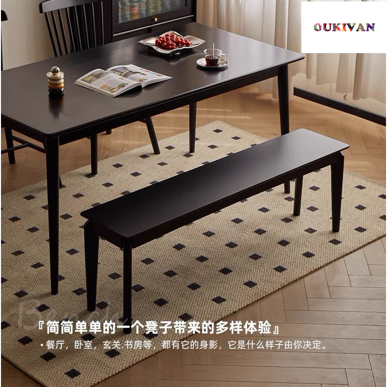 SOLID WOOD Long Bench Dining Bench Multi Funtion Bench Kerusi Panjang ...