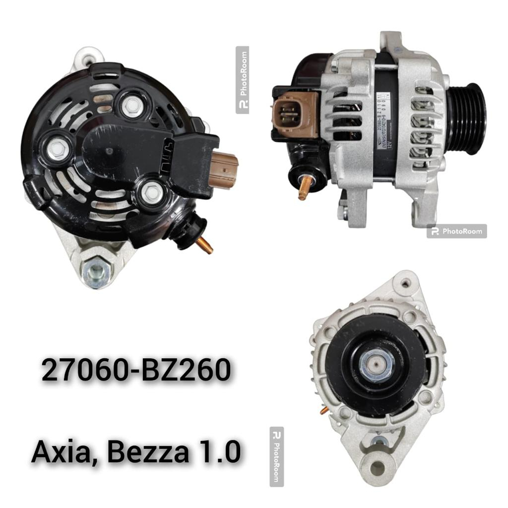 [27060-BZ260NR] ALTERNATOR PERODUA AXIA 1.0 , BEZZA 1.0 12V 80A 6PK ...