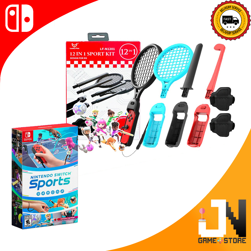 Nintendo Switch Sports Bundle 12 In 1 Sports Kit LFN1201A / LFN1201