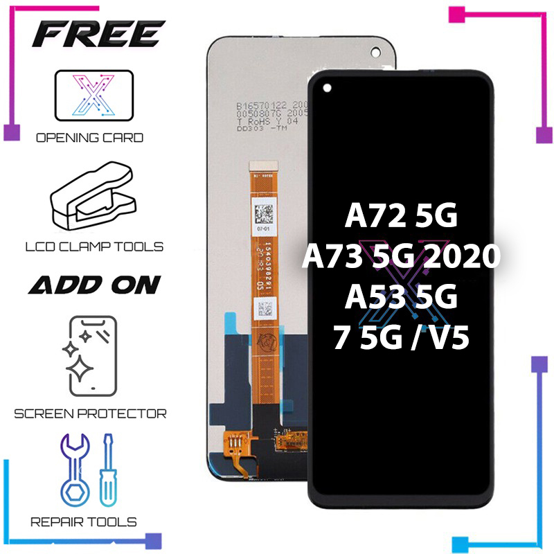 BellaCase Custodia Oppo A73 5G/A72 5G, Custodia in Pelle Oppo A73 5G/A72 5G, Custodia Flip, Magnetica Cover per Oppo A73 5G/A72 5G, Rosso