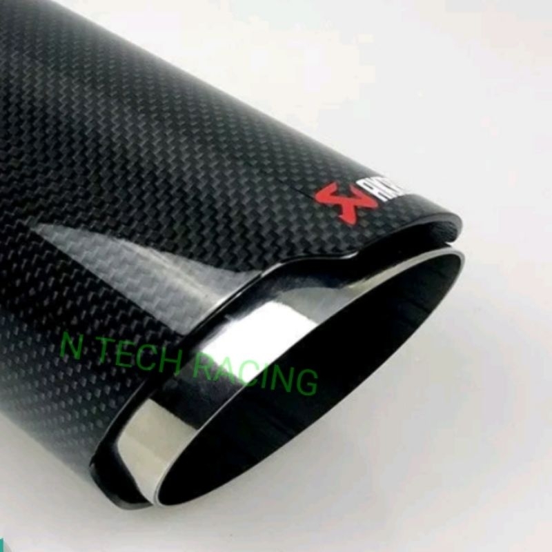 Akrapovic Exhaust Tip Muffler Tip Tail Pipe (Carbon Fibre)