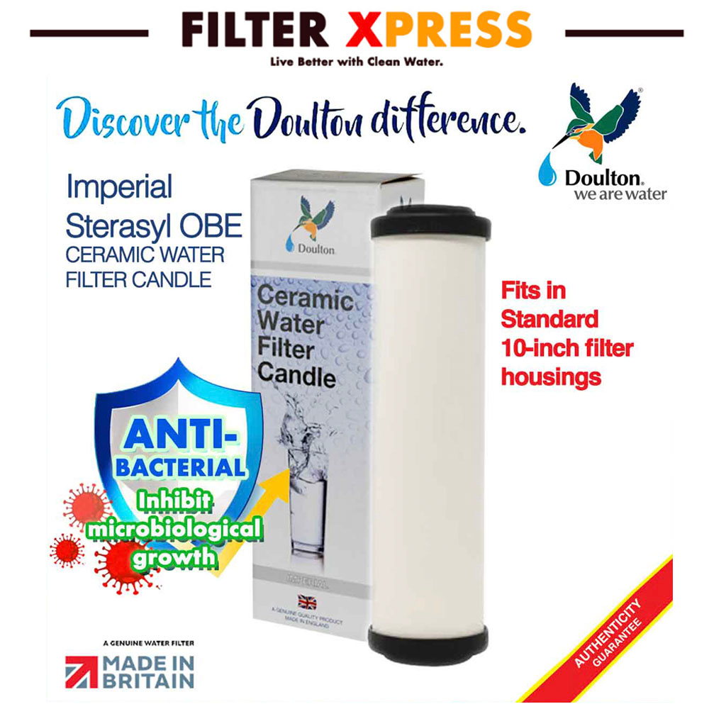 Doulton Imperial Sterasyl OBE Ceramic Water Filter Candle Shopee Malaysia