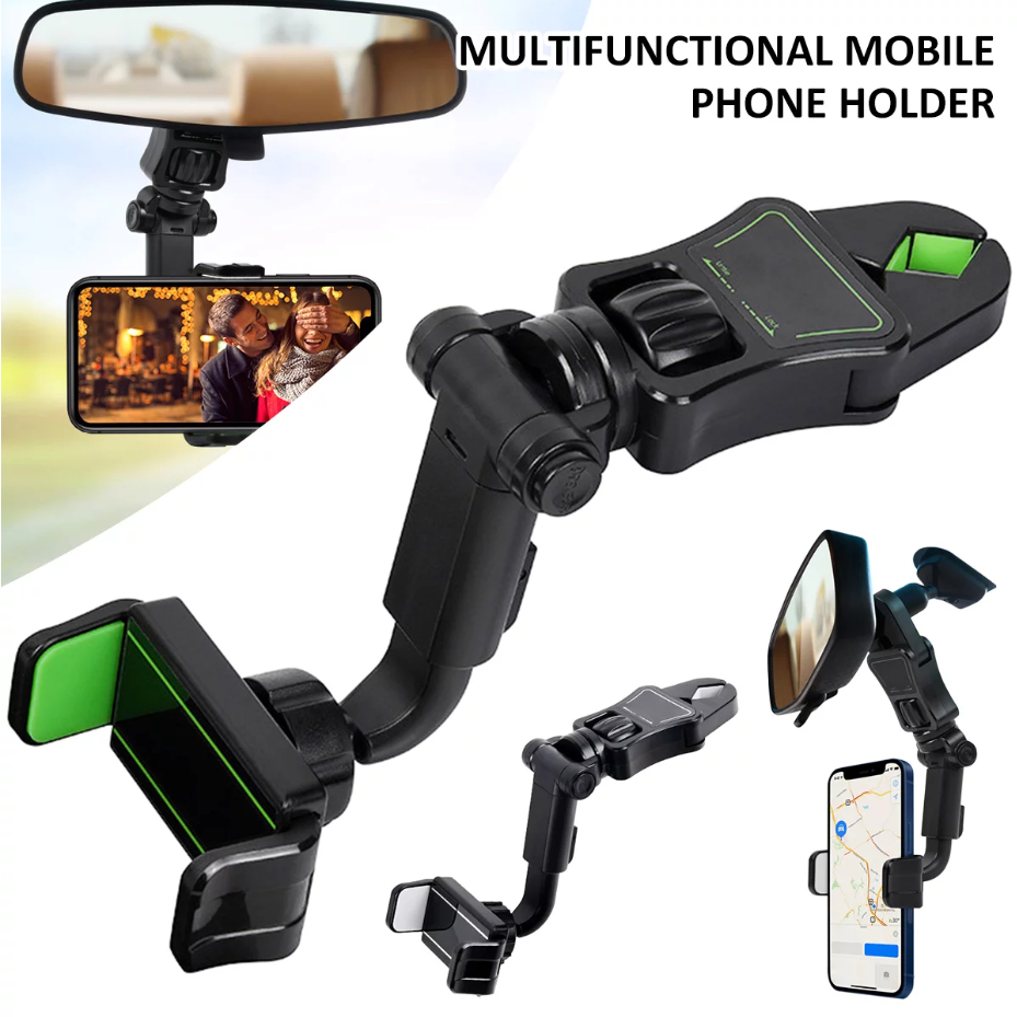 Phone Holder Mount 360 Degree Pemegang Telefon Bimbit Kereta Rear