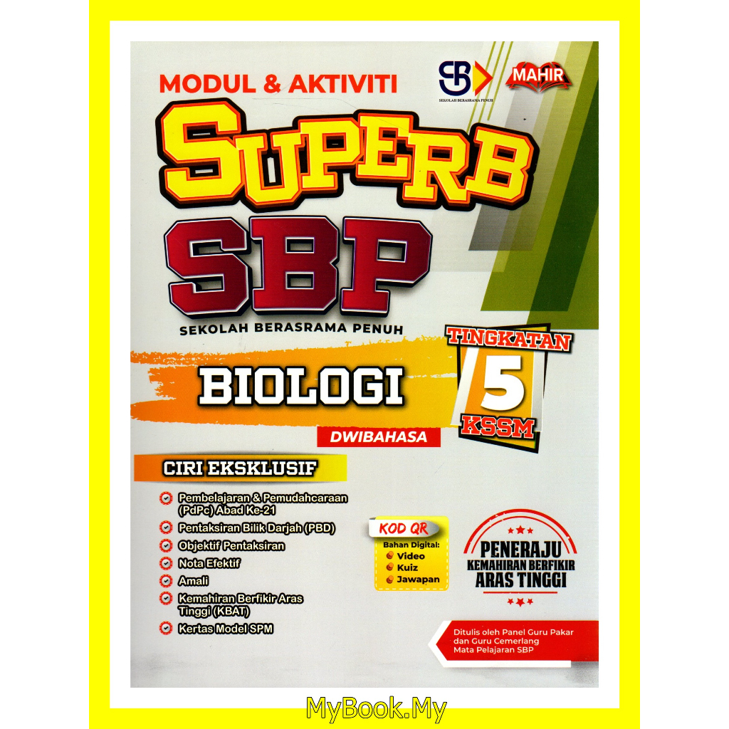 *BARU* MyB Buku Latihan : Biologi Biology Tingkatan 5 - Modul Aktiviti ...