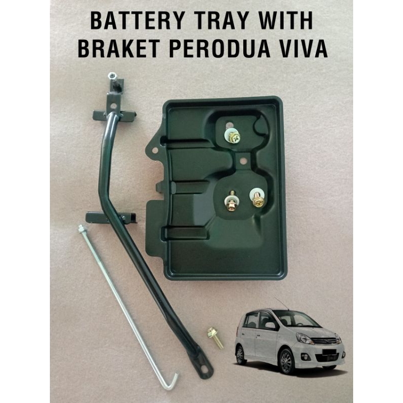 BATTERY TRAY WITH BRACKET PERODUA VIVA (ALL) Shopee Malaysia