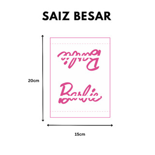 barbie label