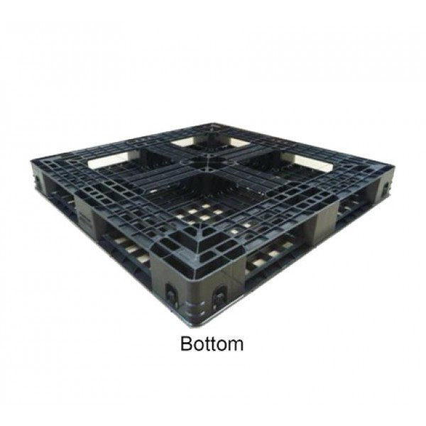 Plastic Pallet Double Deck 4 Way for warehouse storage racking (new