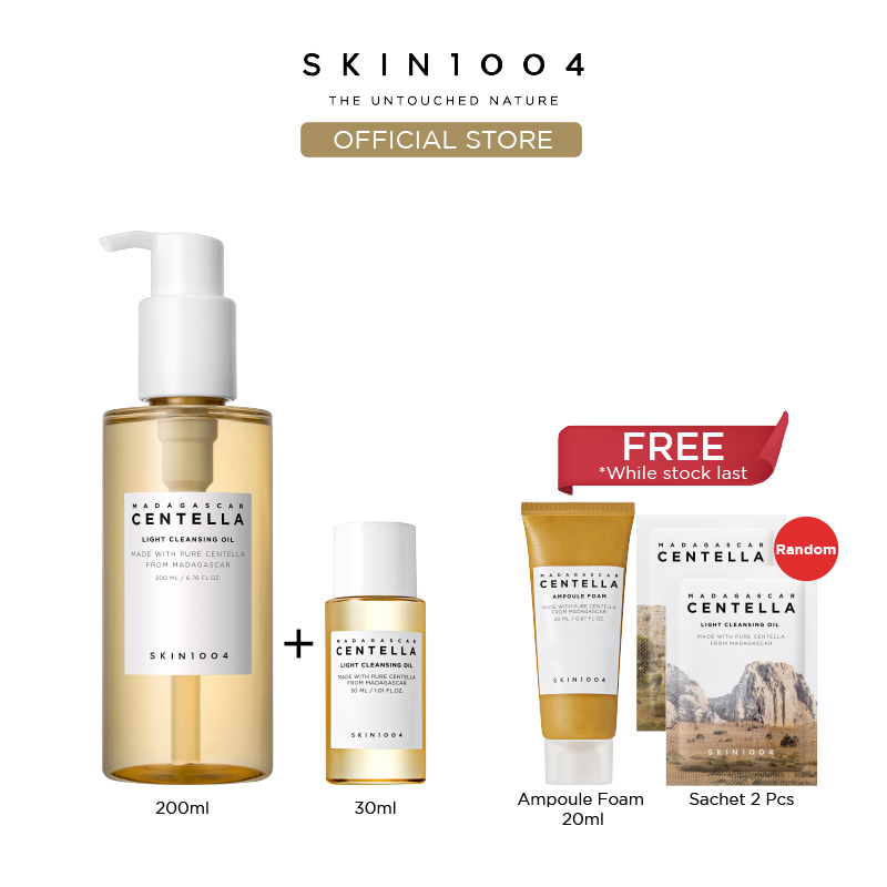 SKIN1004 Madagascar Centella Light Cleansing Oil Set | Shopee Malaysia