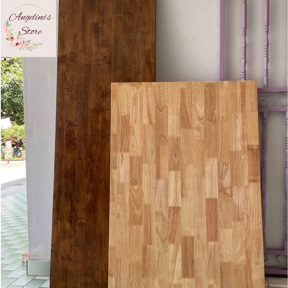 𝘿𝙚𝙡𝙞𝙫𝙚𝙧𝙮 𝙄𝙣𝙘𝙡𝙪𝙙𝙚𝙙!! Solid Rubberwood Tabletop with NATURAL/WALNUT