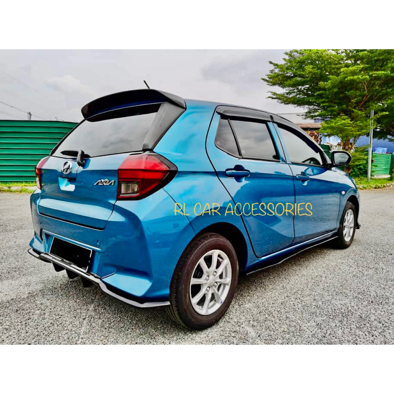 Perodua Axia 2023 2024 2025 RS bodykit body kit front side rear skirt ...