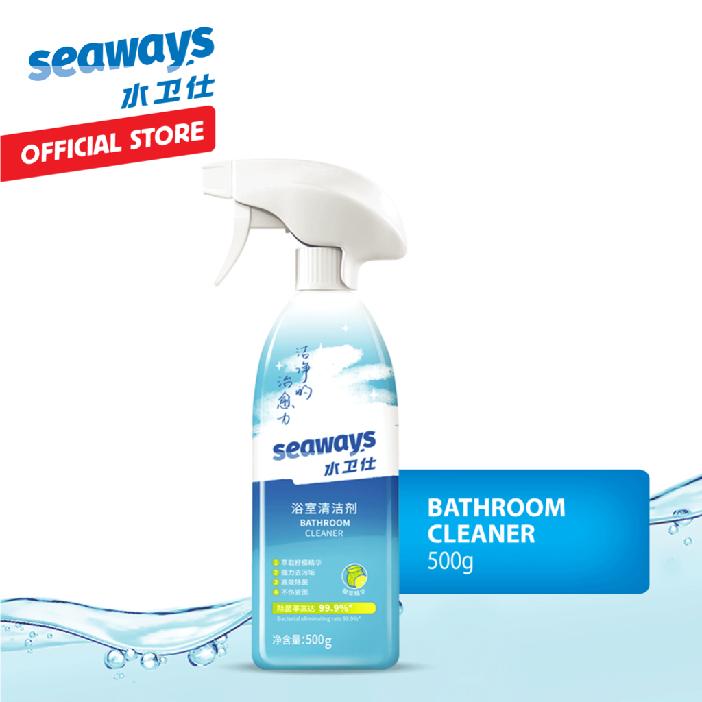 Seaways Bathroom Cleaning Spray Toilet Stain Remover Glass Cleaner