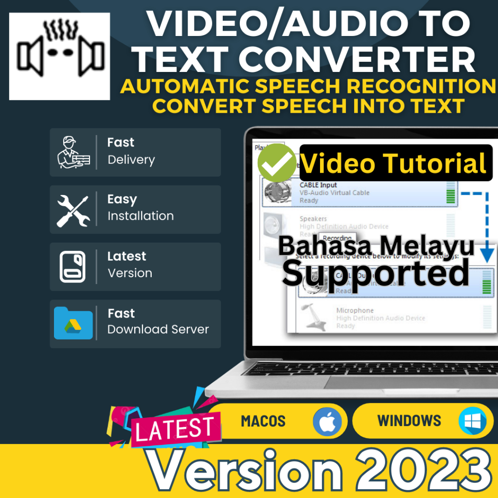 Audio Speech To Text