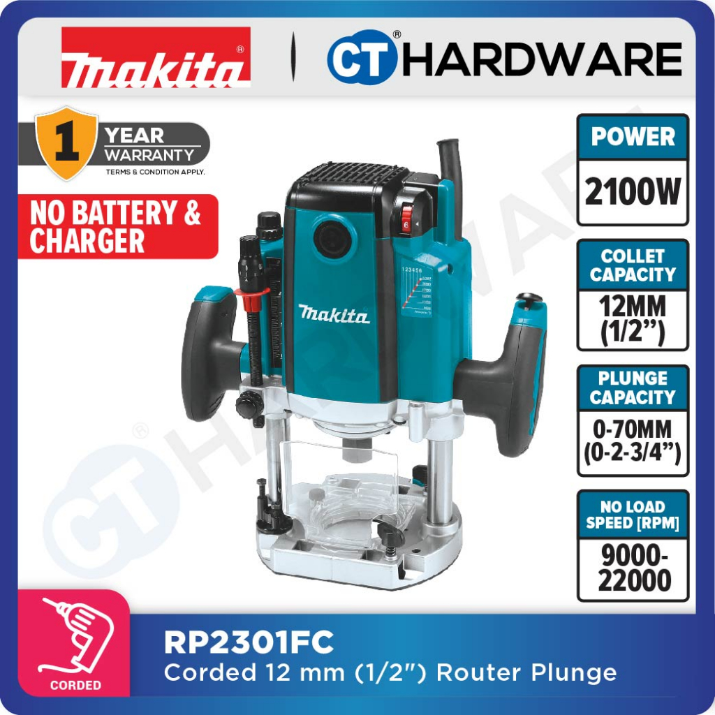 Makita corded online router