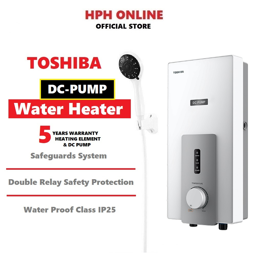 Toshiba Water Heater【Murah Lagi Cantik】Non Pump / DC Pump / Rain Shower |  Shopee Malaysia