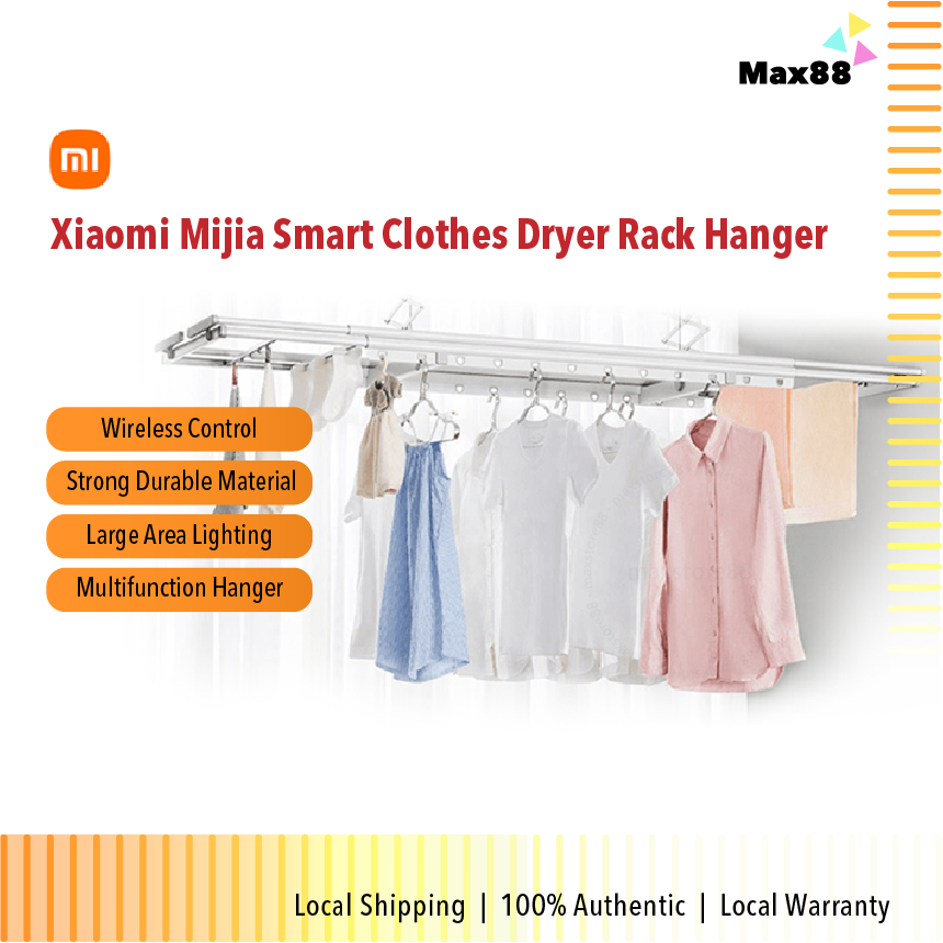 Xiaomi Mijia Smart Clothes Dryer Rack Hanger Load Capacity 35kg Mijia ...