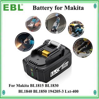 18V 6.0Ah Li Ion Battery Charger For Makita BL1860B BL1850 BL1830