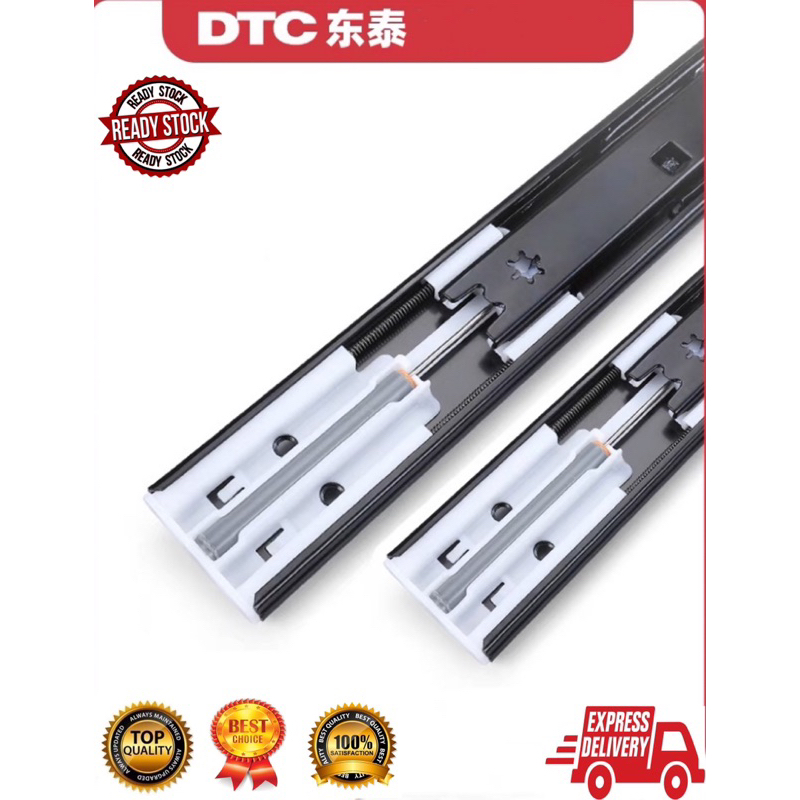 DTC Quality Heavy Duty Full Extension Drawer Slide Ball Bearing Soft