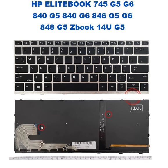 HP ELITEBOOK 745 G5 G6 840 G5 840 G6 846 G5 G6 848 G5 Zbook 14U G5 MT44 ...