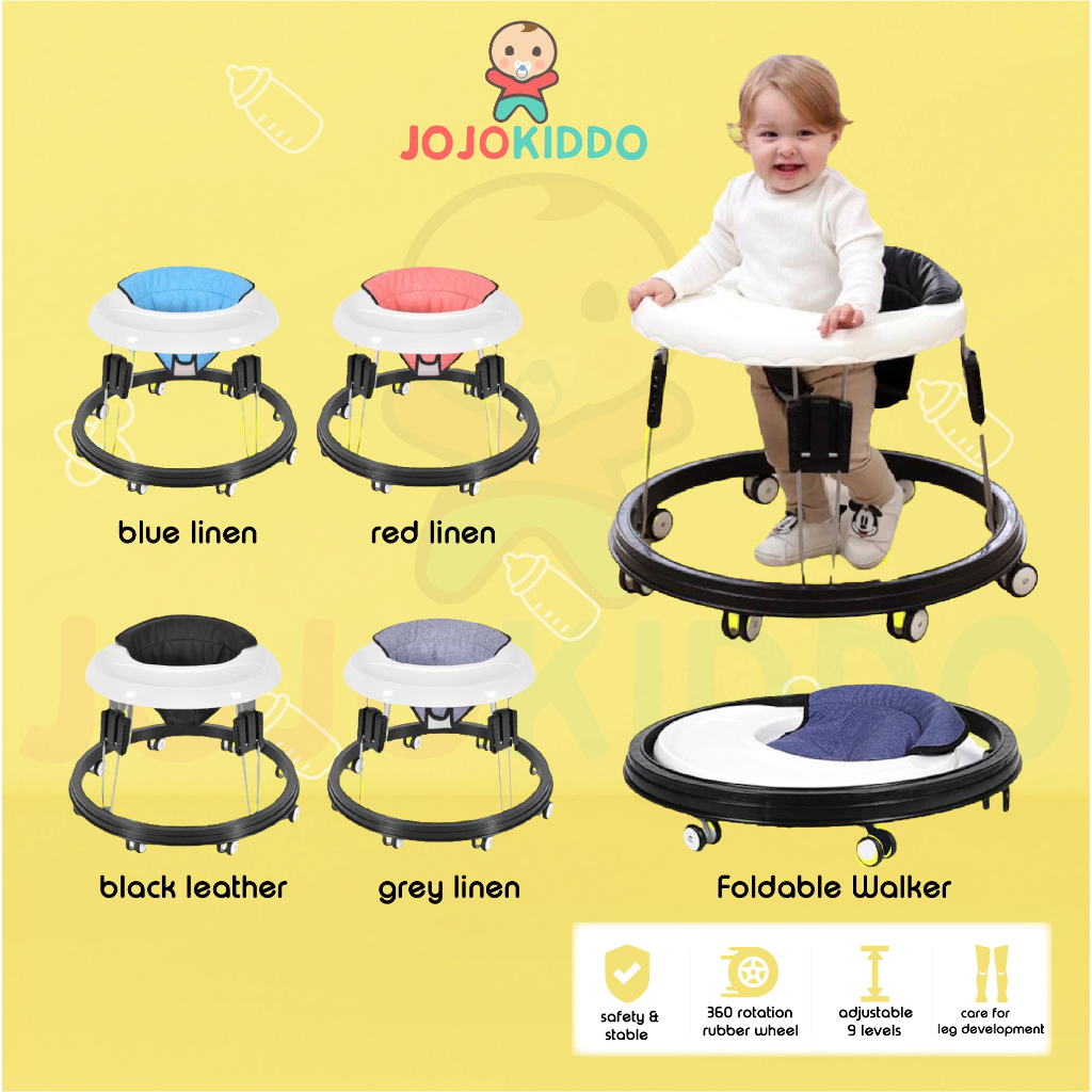 Ready Stock !! Baby Learning Walker Baby Walkers Learner Toddler Walk ...