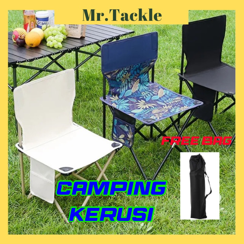 CH002 72cm height Foldable Kerusi Kemping Outdoor Camping Chair