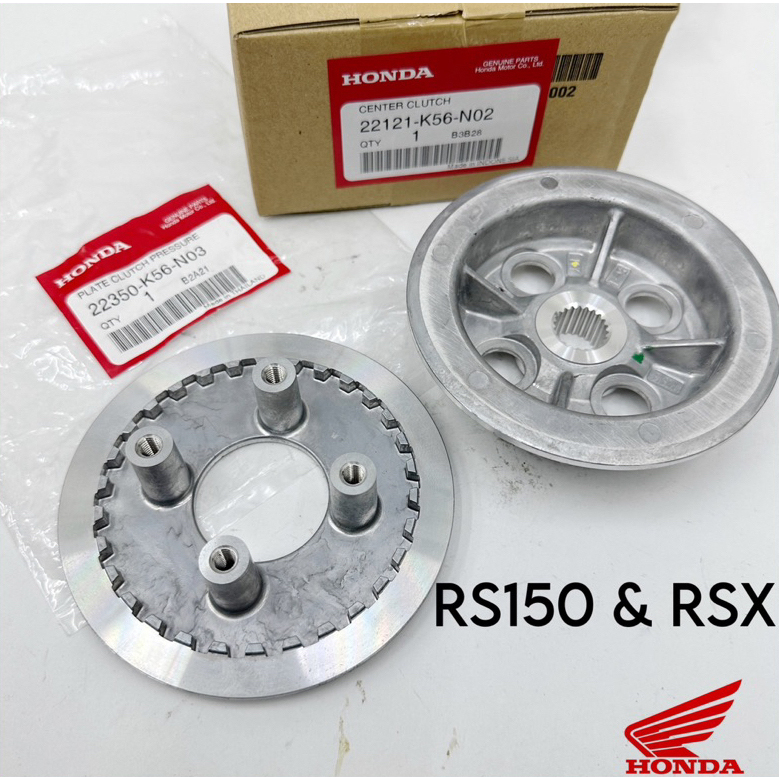 100 ORIGINAL HONDA RS150 CLUTCH BOSS & PRESSURE PLATE 0 22121K56N02