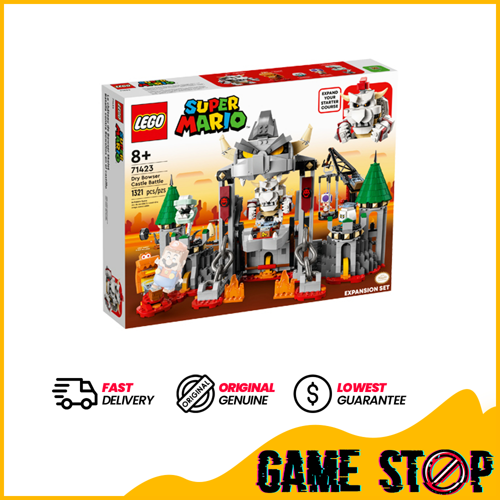 Lego 71423 Dry Bowser Castle Battle Expansion Set Shopee Malaysia