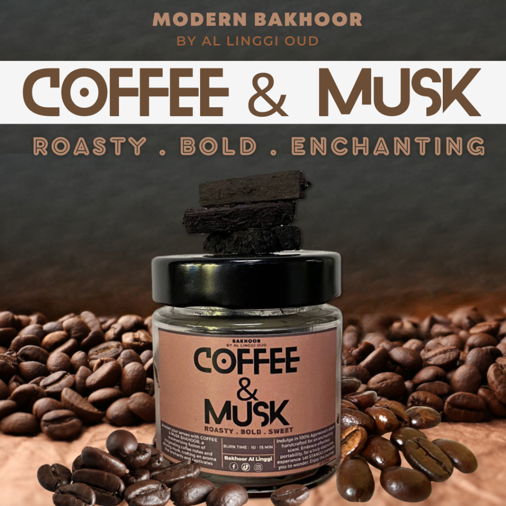 AL LINGGI OUD - HOME FRAGRANCE - BUKHOOR MODERN - COFFEE & MUSK (KAYU ...