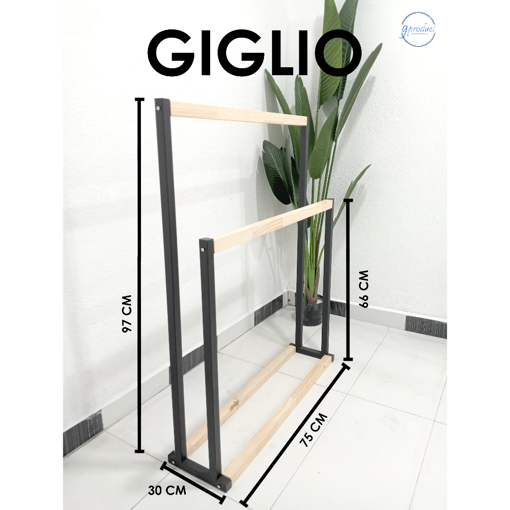 Penyangkut tuala | Standing Hanger complete collection, wood, metal ...