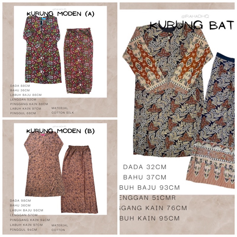 Baju Kurung Modern/ Batik/ Kebaya Preloved | Shopee Malaysia