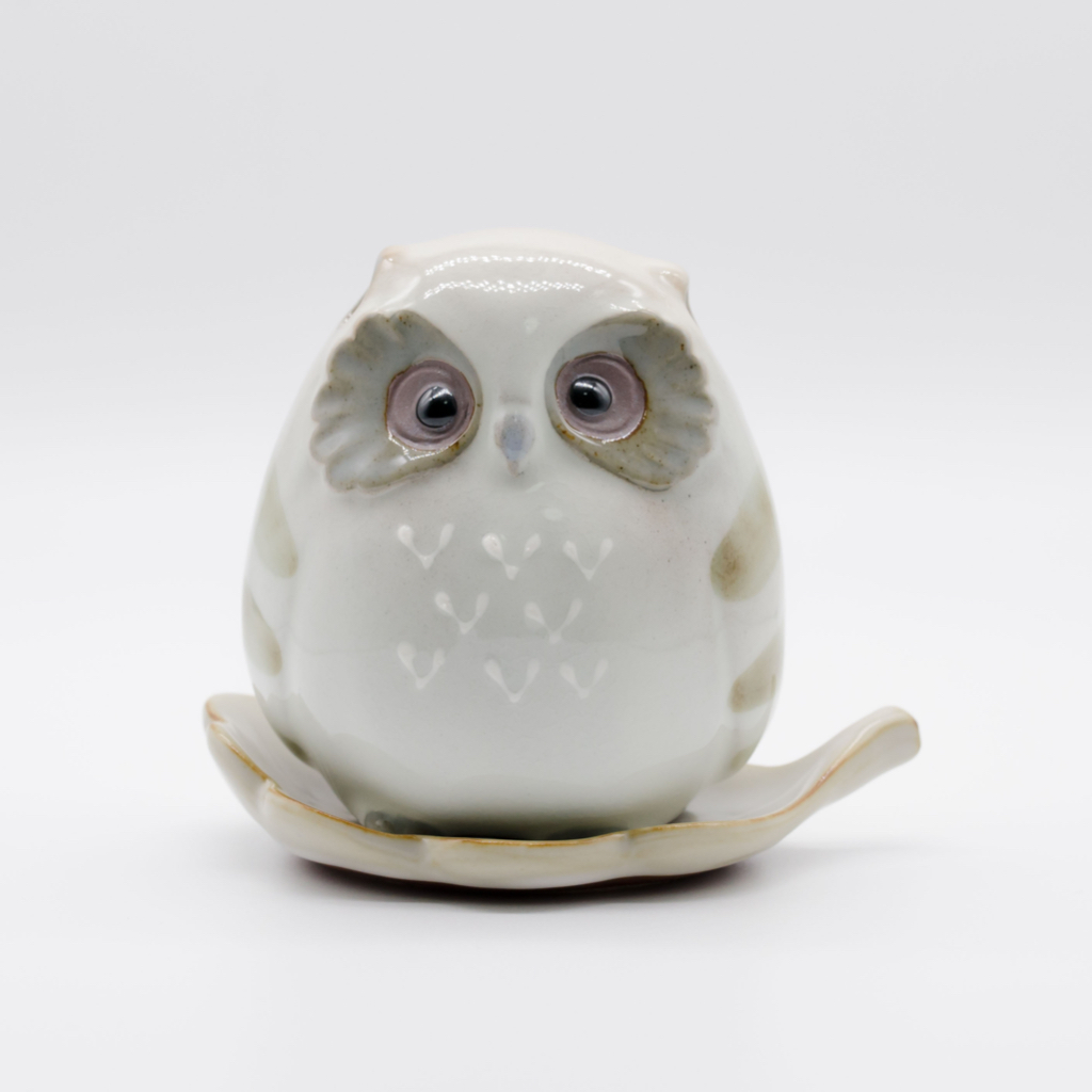 Shoyeido Urara Incense Burner - Small Owl 