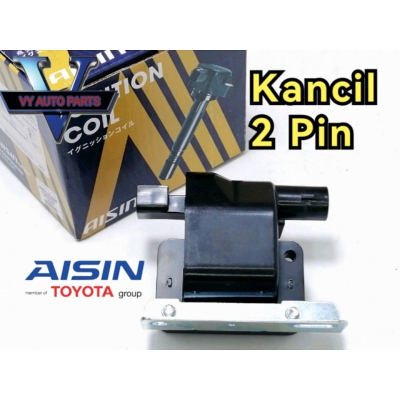 Kancil 660 850 2 Pin Ignition Coil Plug Coil Aisin Shopee Malaysia