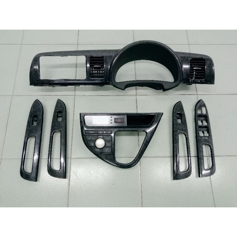 thumbnail image 2 of 4PCS Silver Window Switch Cover Bezel Trim For Toyota Corolla 2009-2013 - Left/Right Front & Rear 2 of 5