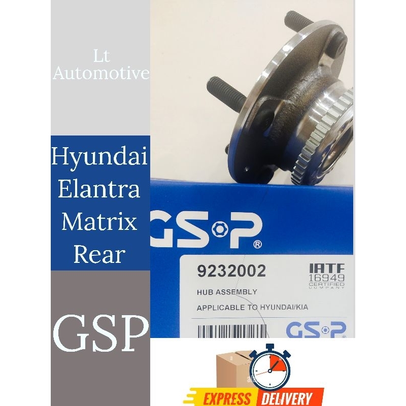 GSP hyundai elantra,matrix 03 rear wheel hub bearing | Shopee Malaysia