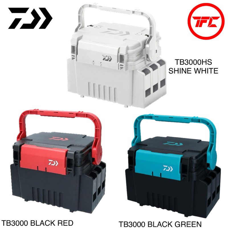 (JDM) DAIWA Tackle Box Made in Japan TB3000 TB4000 TB3000HS TB4000HS