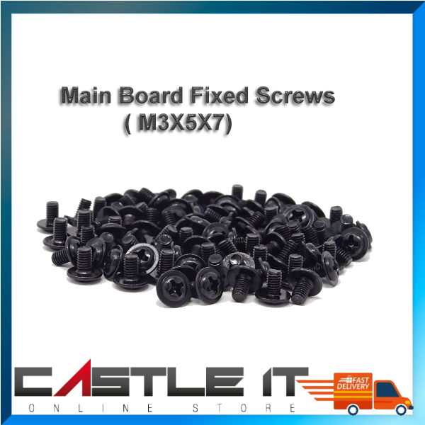 1PCS PC Computer Motherboard / Mainboard Black column screw / 2.5 SSD