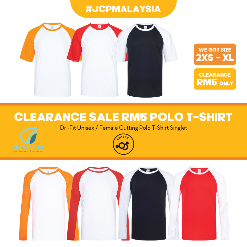 JCP Clearance Ultifresh DriFit Unisex / Female Cutting Polo TShirt