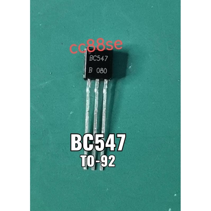 BC547 TO92 NCHANNEL TRANSISTOR Shopee Malaysia