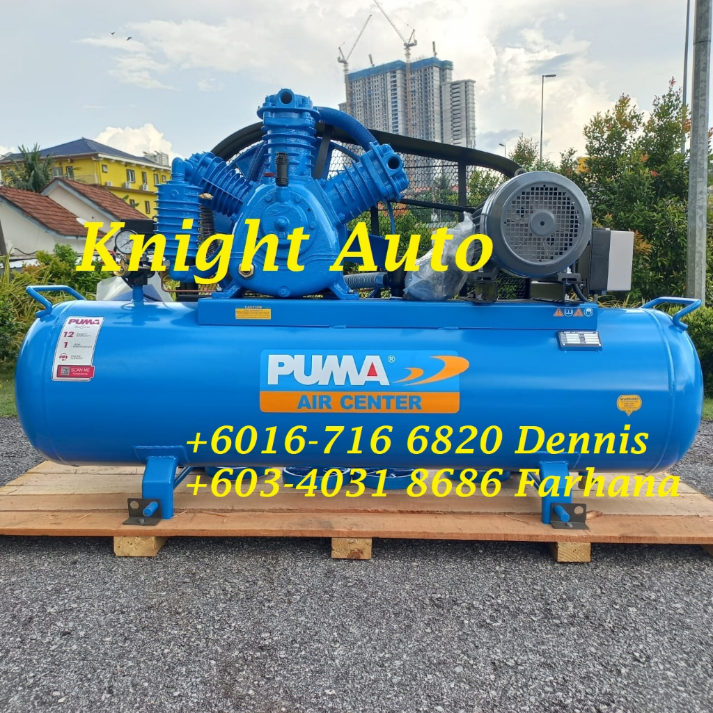 =Taiwan Puma TK100-300 10HP 300L 12bar High Pressure Air Compressor ...