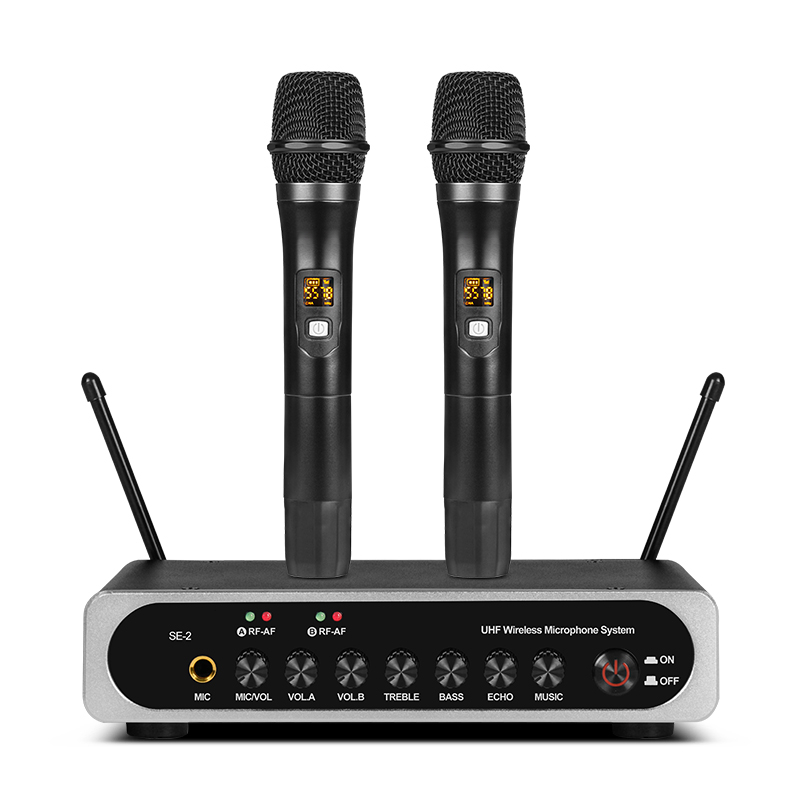 SE2 UHF wireless microphone with Bluetooth High and low vocal